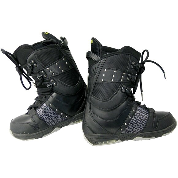 Nice $279 Burton Emerald Snowboard Boots! 7 Euro 38 Black With Burton Logos - Picture 1 of 1
